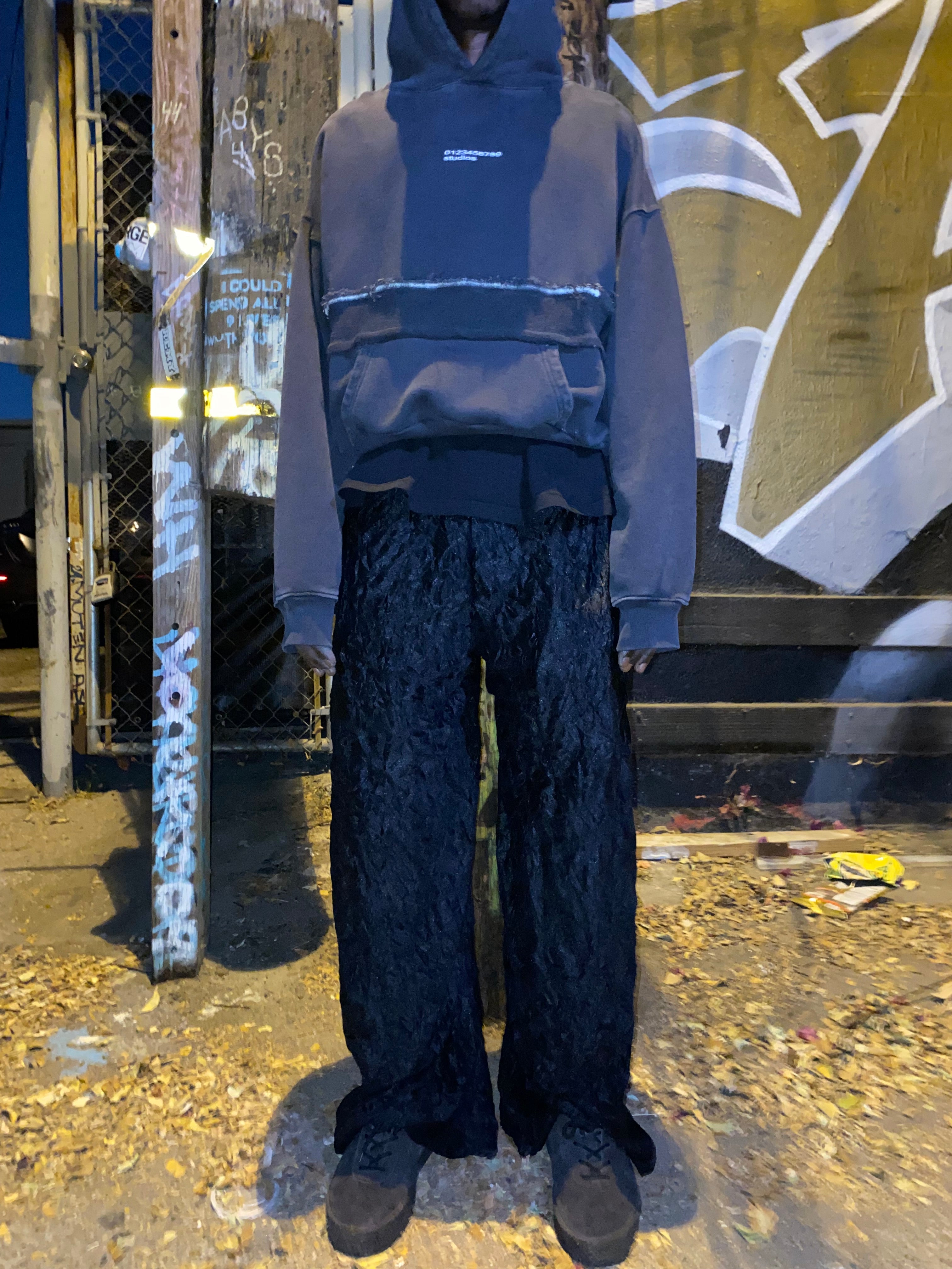 FW25 “CRINKLED” BODEGA TRACKPANT