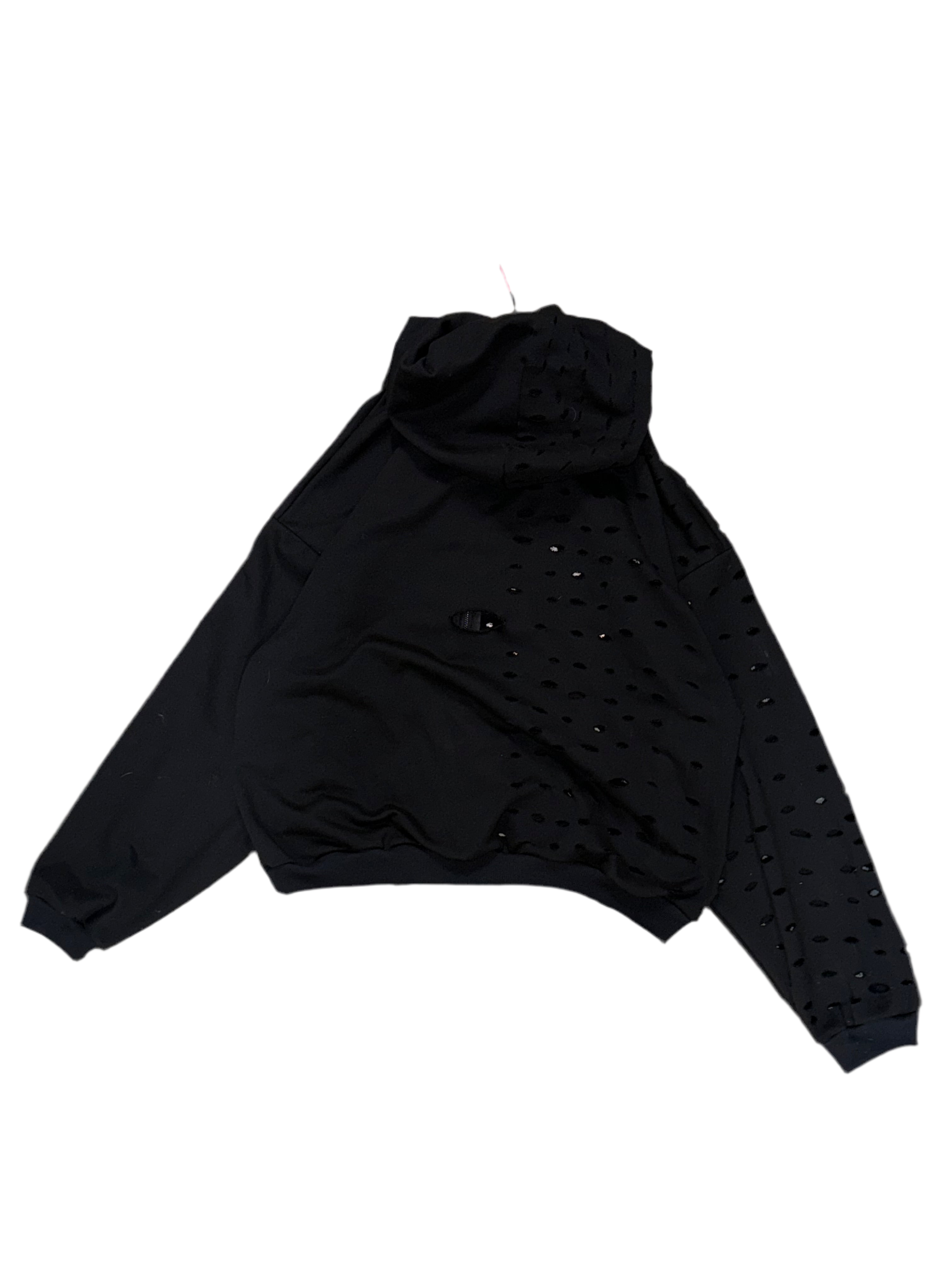 ss25 “HEALING” DOUBLE ZIP HOODIE