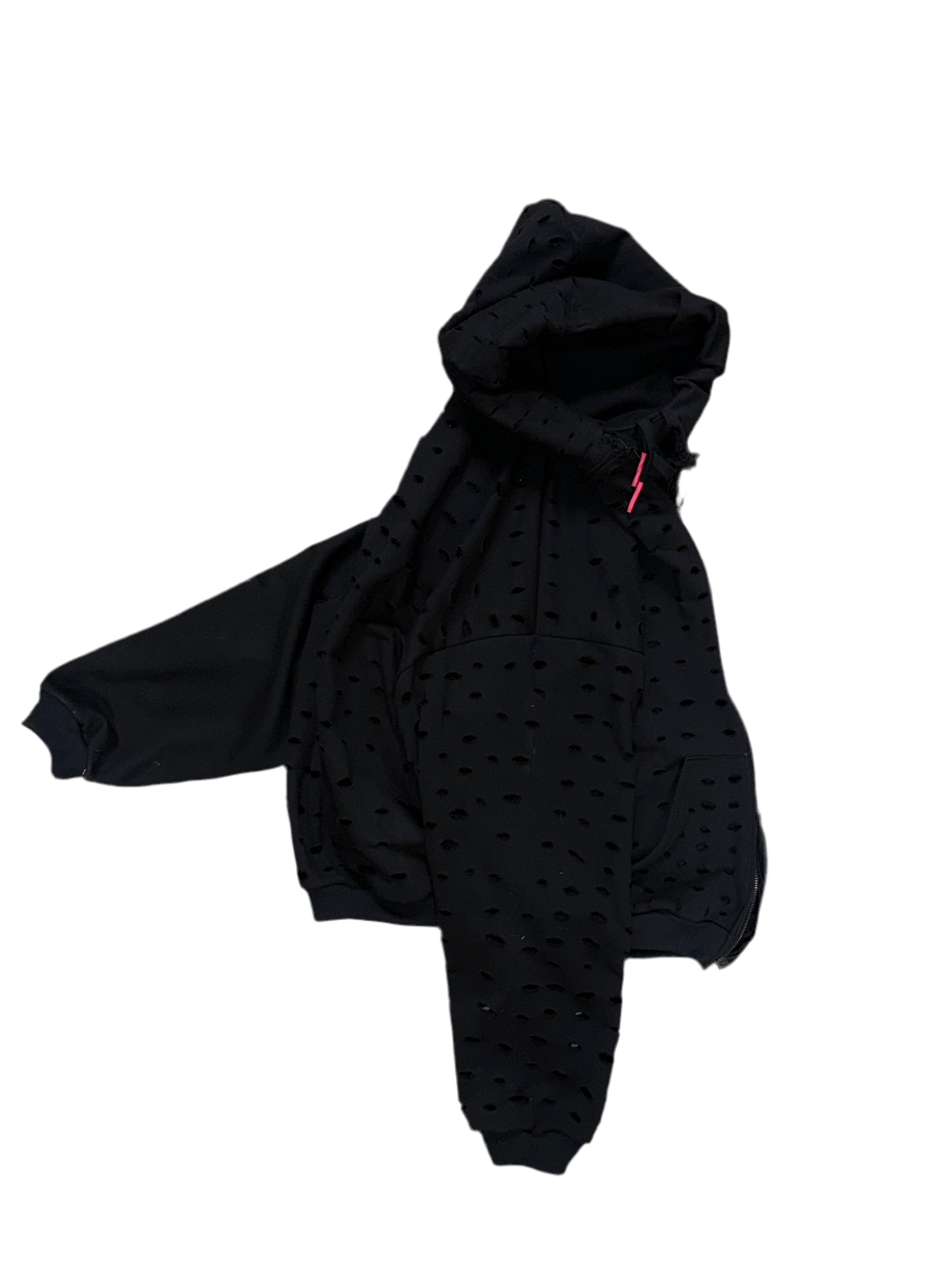 ss25 “HEALING” DOUBLE ZIP HOODIE
