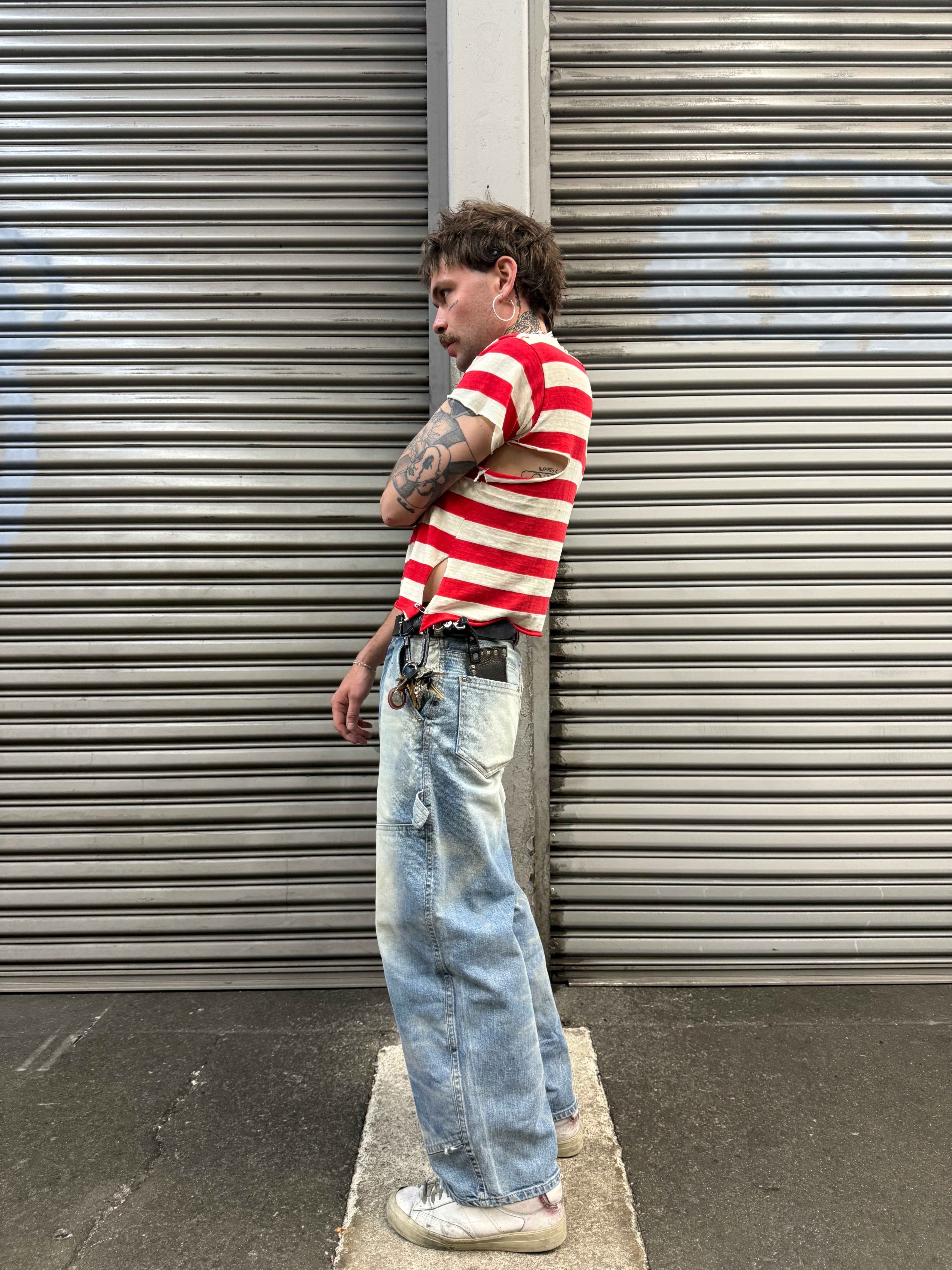 RC90CID ss25 HW CARP DENIM DOUBLEKNEE