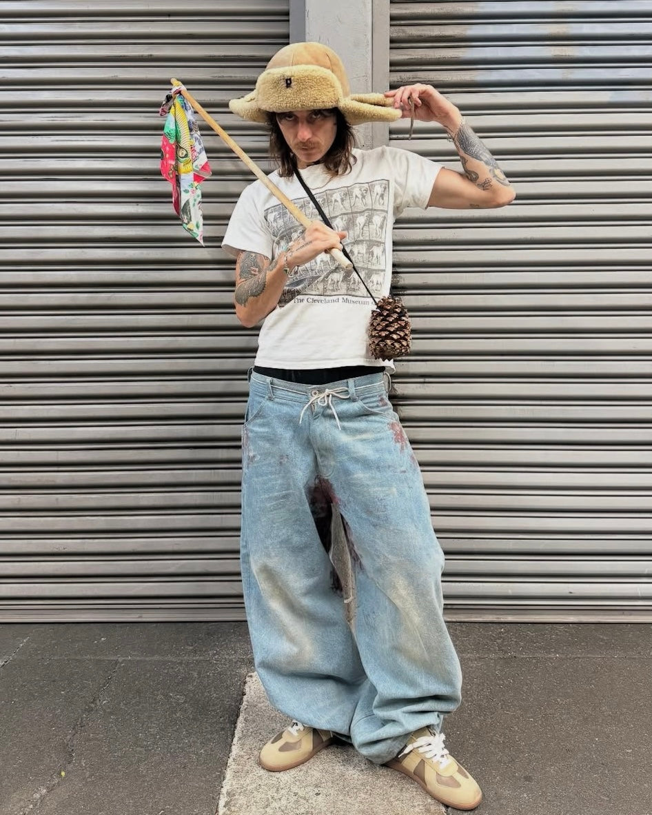 RCPBWID ss25 “BLOODY” BODEGA JEAN