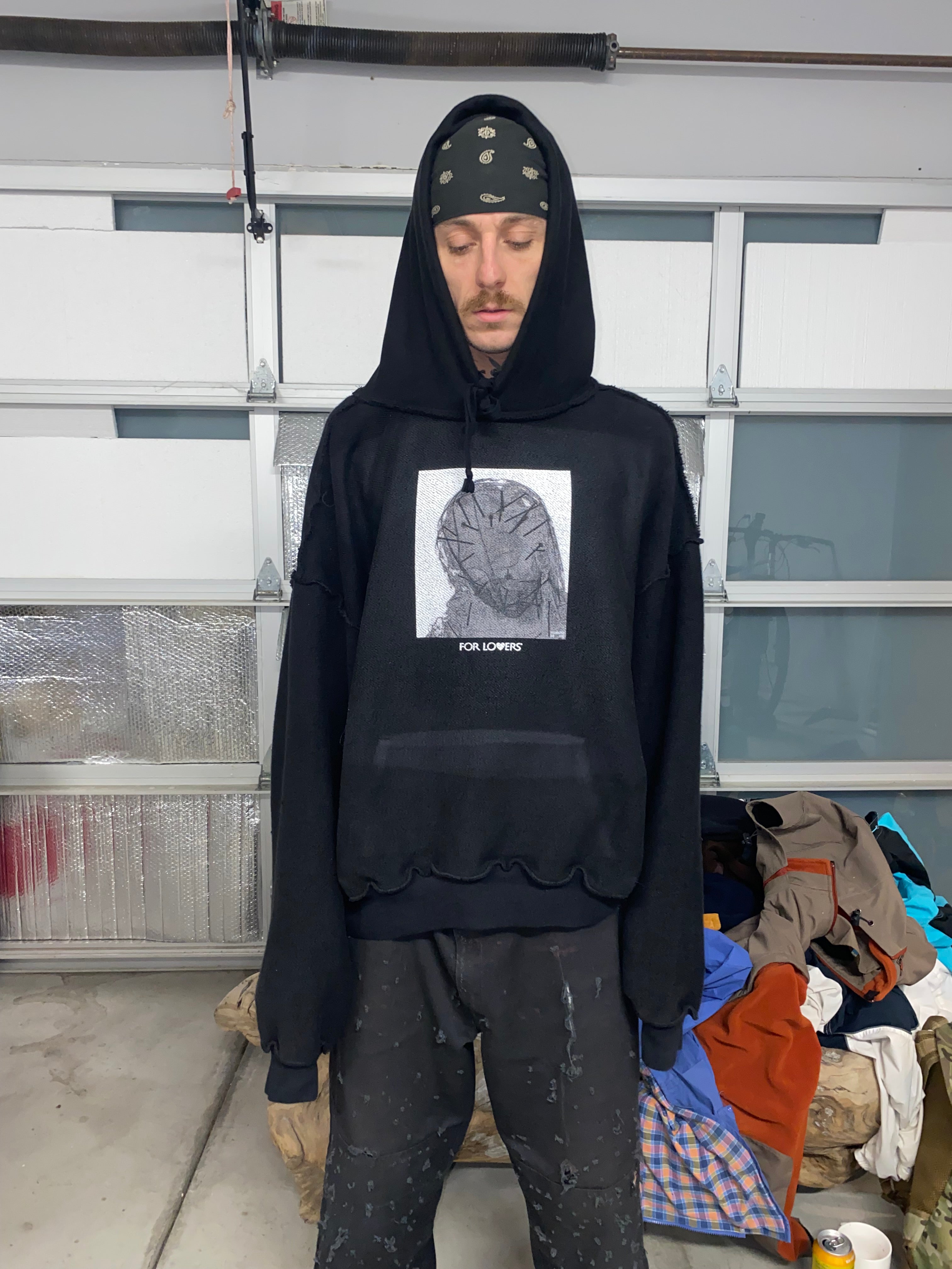 ss25 “FOR LOVERS” HOODIE